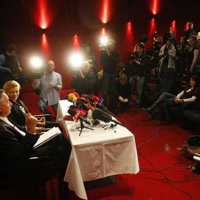 Lugner präsentiert Gaststar