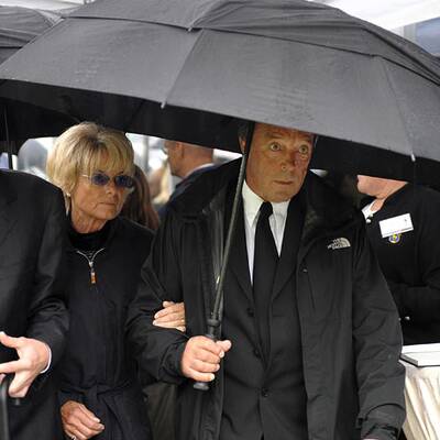 Fotos vom Toni Sailer Begräbnis