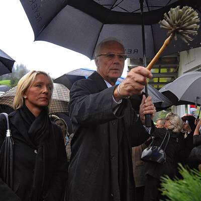 Fotos vom Toni Sailer Begräbnis