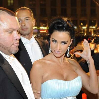 Katie Price am Opernball
