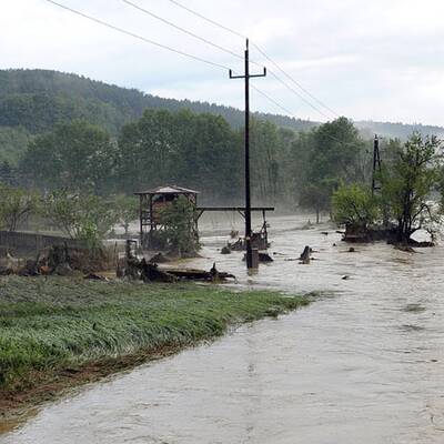 Schwere Unwetter in Österreich