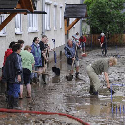 Schwere Unwetter in Österreich