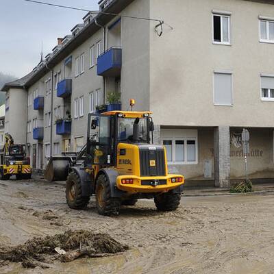 Schwere Unwetter in Österreich