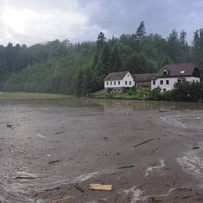 Schwere Unwetter in Österreich