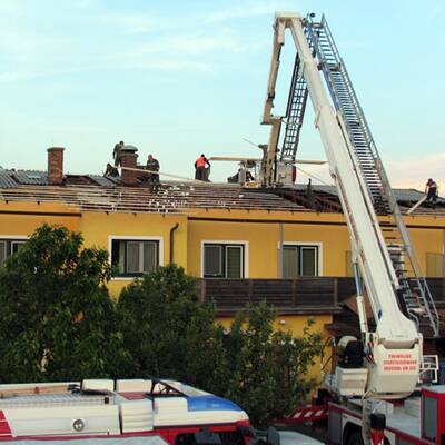 Schwere Unwetter in Österreich