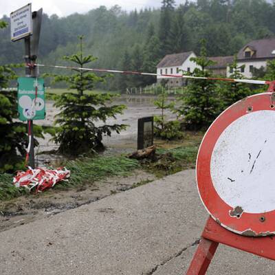 Schwere Unwetter in Österreich