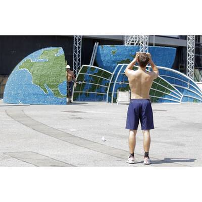 Life Ball: Vorbereitungen am Wiener Rathausplatz