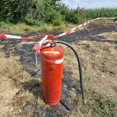 Verbrannte Frauenleiche im Burgenland