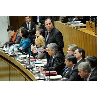 Nationalratssitzung am 20.10.2010