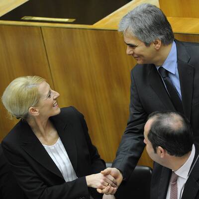 Remlers erste Nationalratssitzung