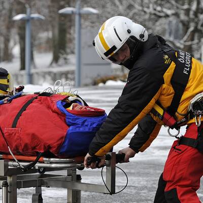 Horror-Sturz von Grugger: Der Abtransport