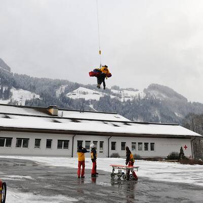 Horror-Sturz von Grugger: Der Abtransport