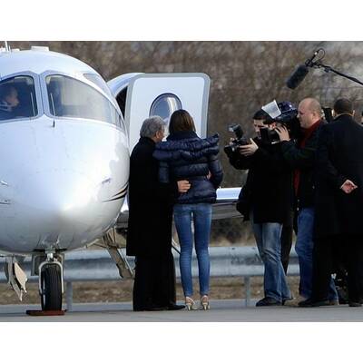 Ruby Rubacuori: Lugners Opernballgast landet in Wien-Schwechat