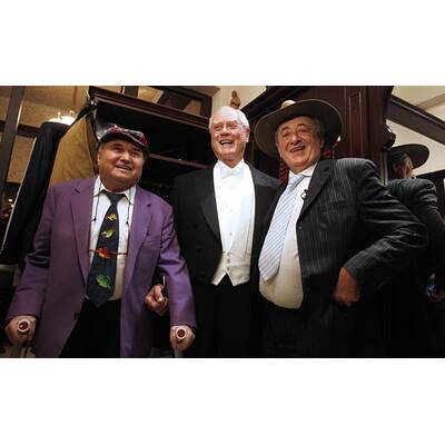 Larry Hagman: Frackprobe bei Pepino Teuschler