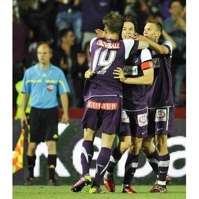 Austria Wien gegen Red Bull Salzburg