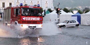 Der Sommer  der Unwetter