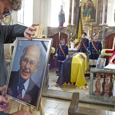 Hier wird Otto Habsburg aufgebahrt