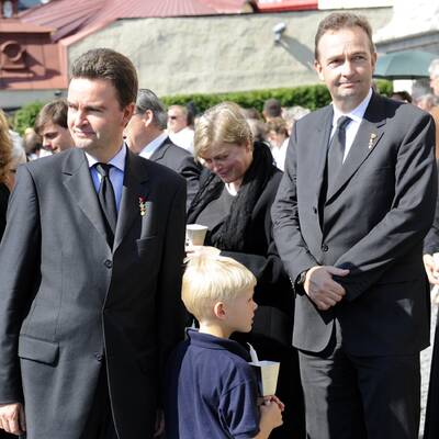 Otto Habsburg in Mariazell aufgebahrt