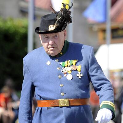 Otto Habsburg in Mariazell aufgebahrt