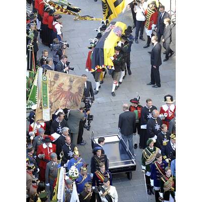 Otto Habsburg: Trauerzug durch Wien