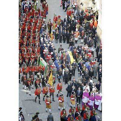 Otto Habsburg: Trauerzug durch Wien
