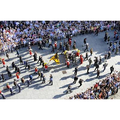 Otto Habsburg: Trauerzug durch Wien