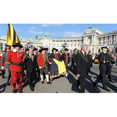 Otto Habsburg: Trauerzug durch Wien