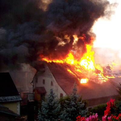 Unwetter in Österreich