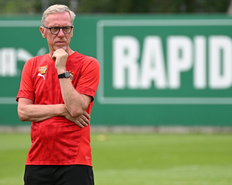 Rapid-Coach Peter Stöger.