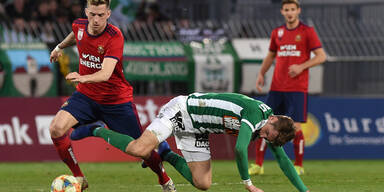 Rapid verlor 1:2 in Mattersburg - Meistergruppe wohl futsch