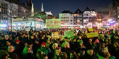 Demo gegen AfD in K&ouml;ln