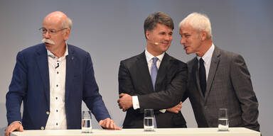 Zetsche (Daimler) Krüger (BMW) Müller (Volkswagen)