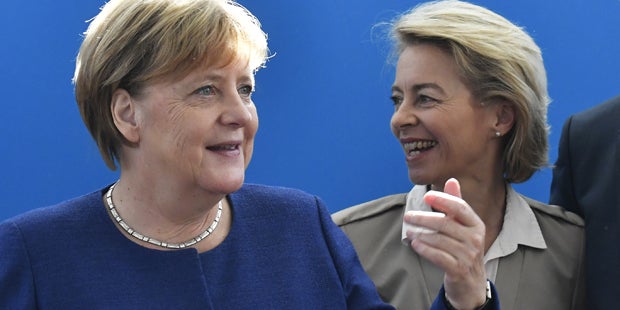 Merkel und von der Leyen