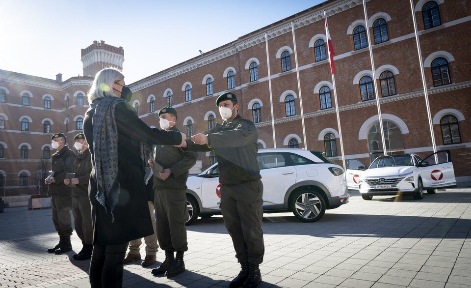 Bundesheer bekommt fünf Wasserstoffautos
