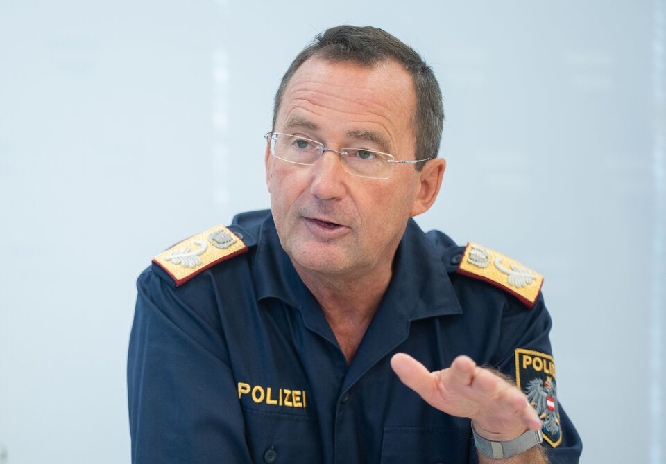 Landespolizeipräsident Gerhard Pürstl.