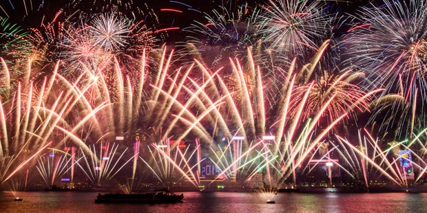 So feierte die Welt Silvester