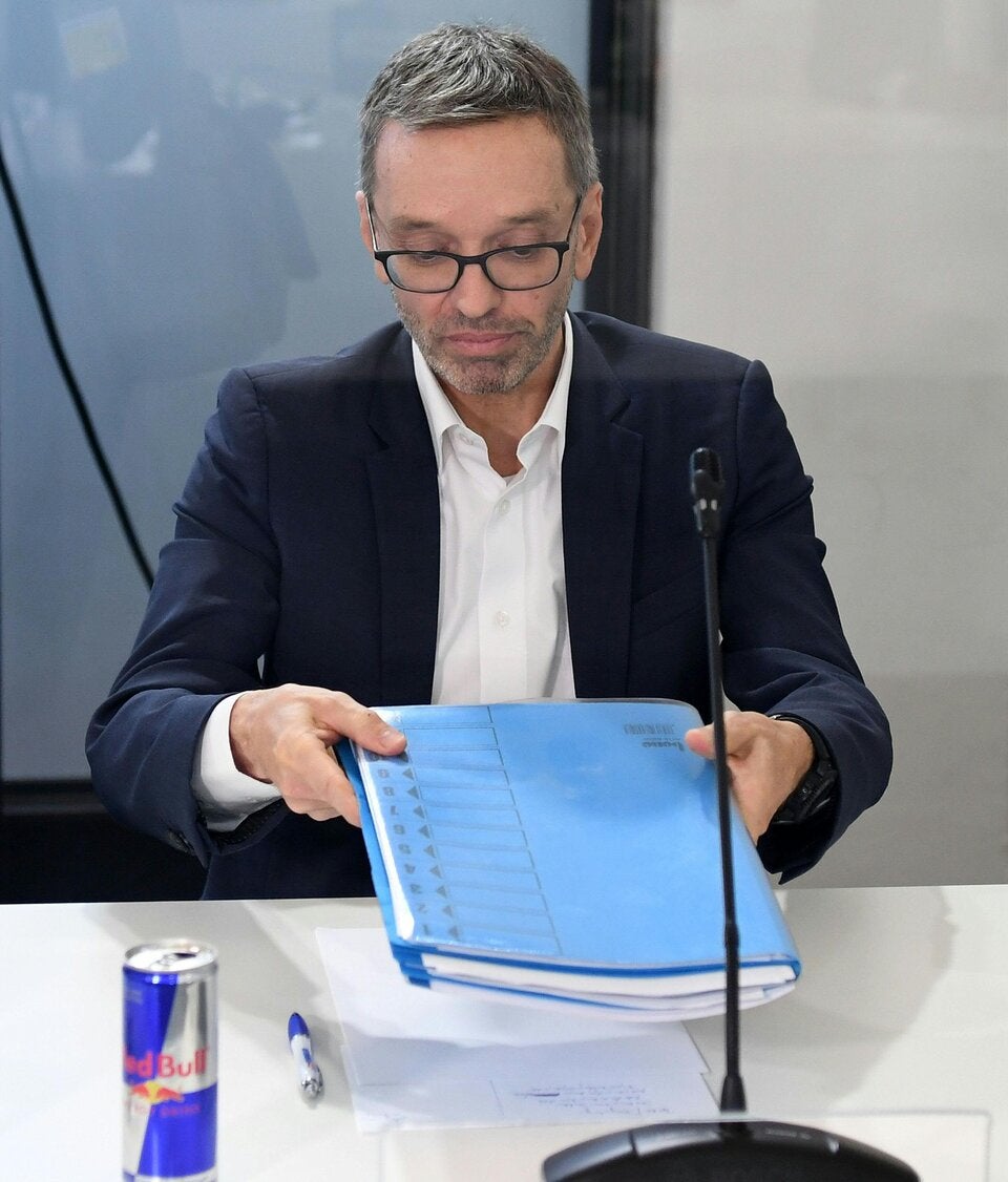 Herbert Kickl im U-Ausschuss