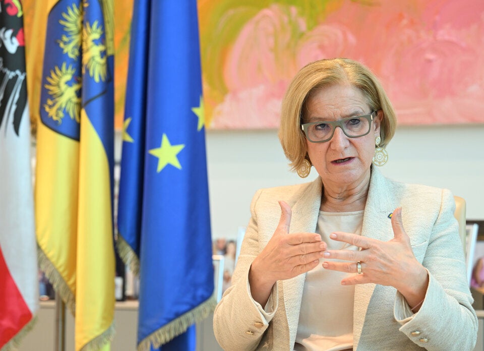 Johanna Mikl-Leitner zog eine positive Zwischenbilanz über die bisherige Zusammenarbeit mit der FPÖ.