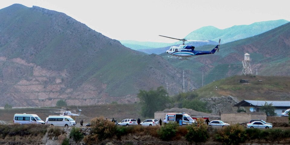 Irans Präsident Raisi mit Helikopter abgestürzt