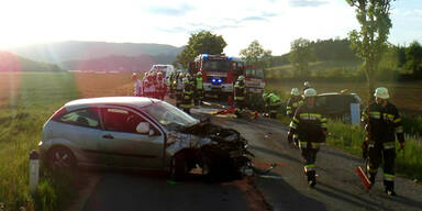 Vier Schwerverletzte bei Frontalcrash in K&auml;rnten