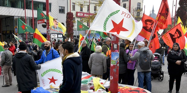 Kurden Demo Wien