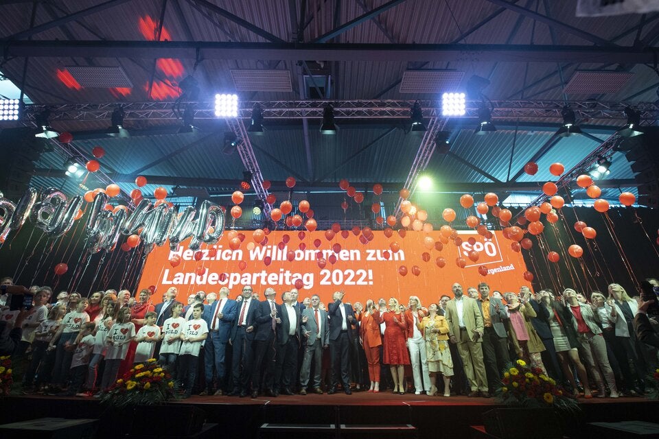 Doskozil mit 97,8 Prozent wiedergewählt