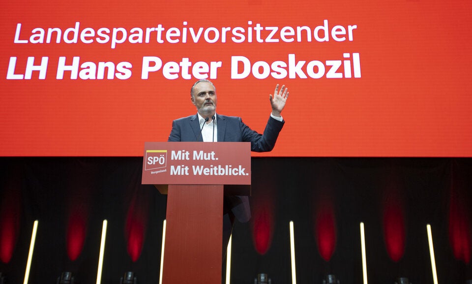 Doskozil stellt sich Wiederwahl als Burgenlands SPÖ-Chef