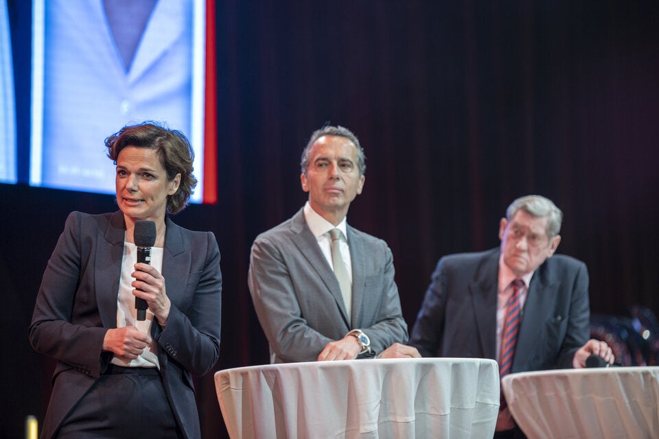 Doskozil mit 97,8 Prozent wiedergewählt