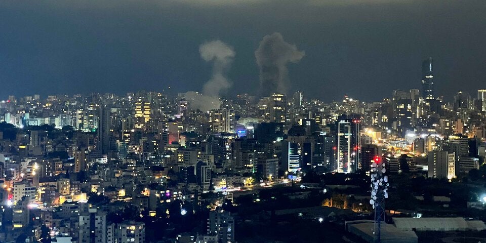 Israel greift im Zentrum Beiruts an