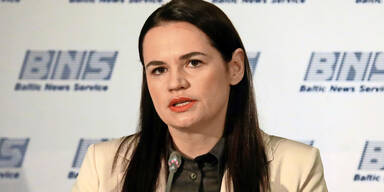Swetlana Tichanowskaja Wei&szlig;russland Opposition