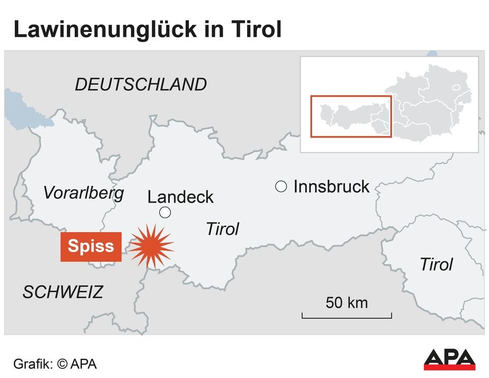 Lawinen-Drama in Tirol: Fünf Skitourengeher tot