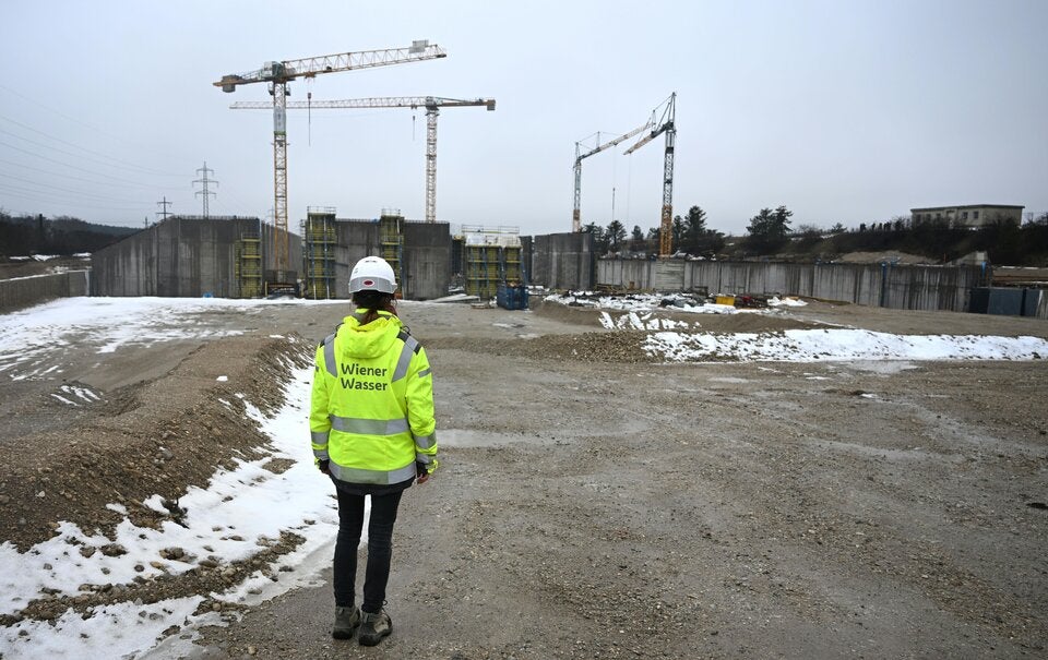 Bauprojekt der Superlative: Wiens Mega-Wasserspeicher nimmt Form an