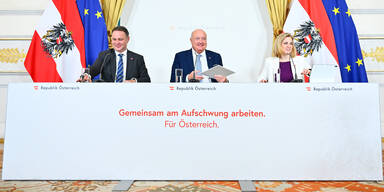 Andreas Babler, Christian Stocker, Beate Meinl-Reisinger