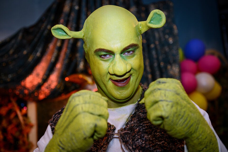 2014 ging Markus Söder als grüner Oger Shrek